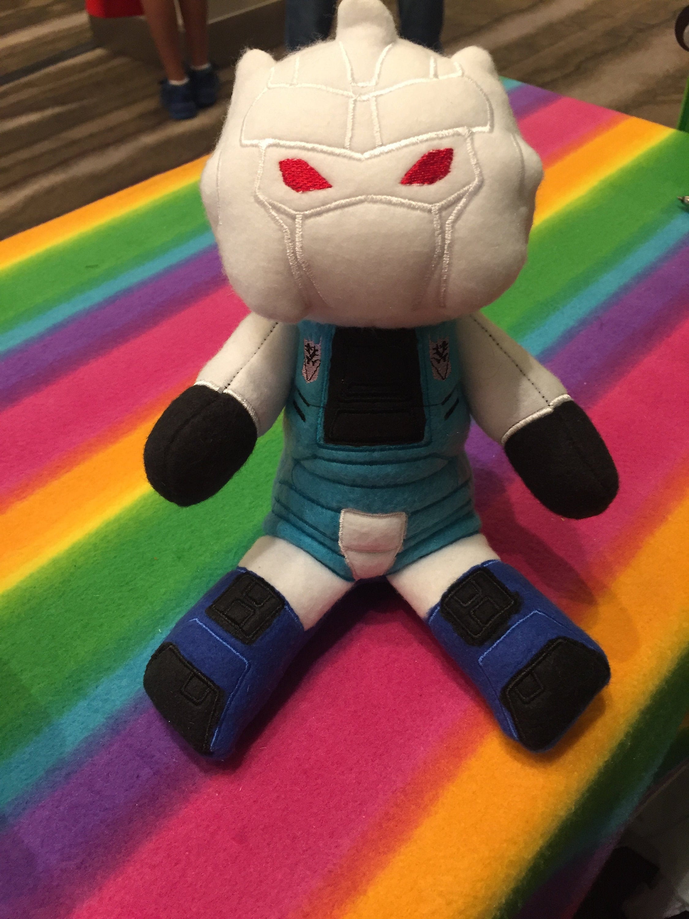 TF Plush Plushie BittyBot Sixshot Stuffed Toy