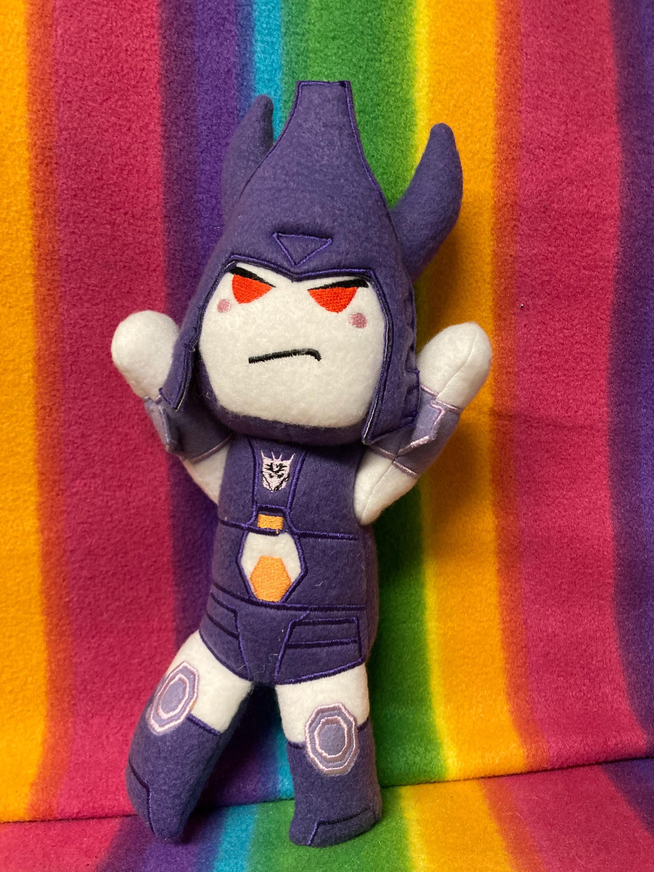 TF Cyclonus G1 or Lost Light MTMTE Plush Plushie BittyBot Stuffed Animal Doll Toy from Mythfits