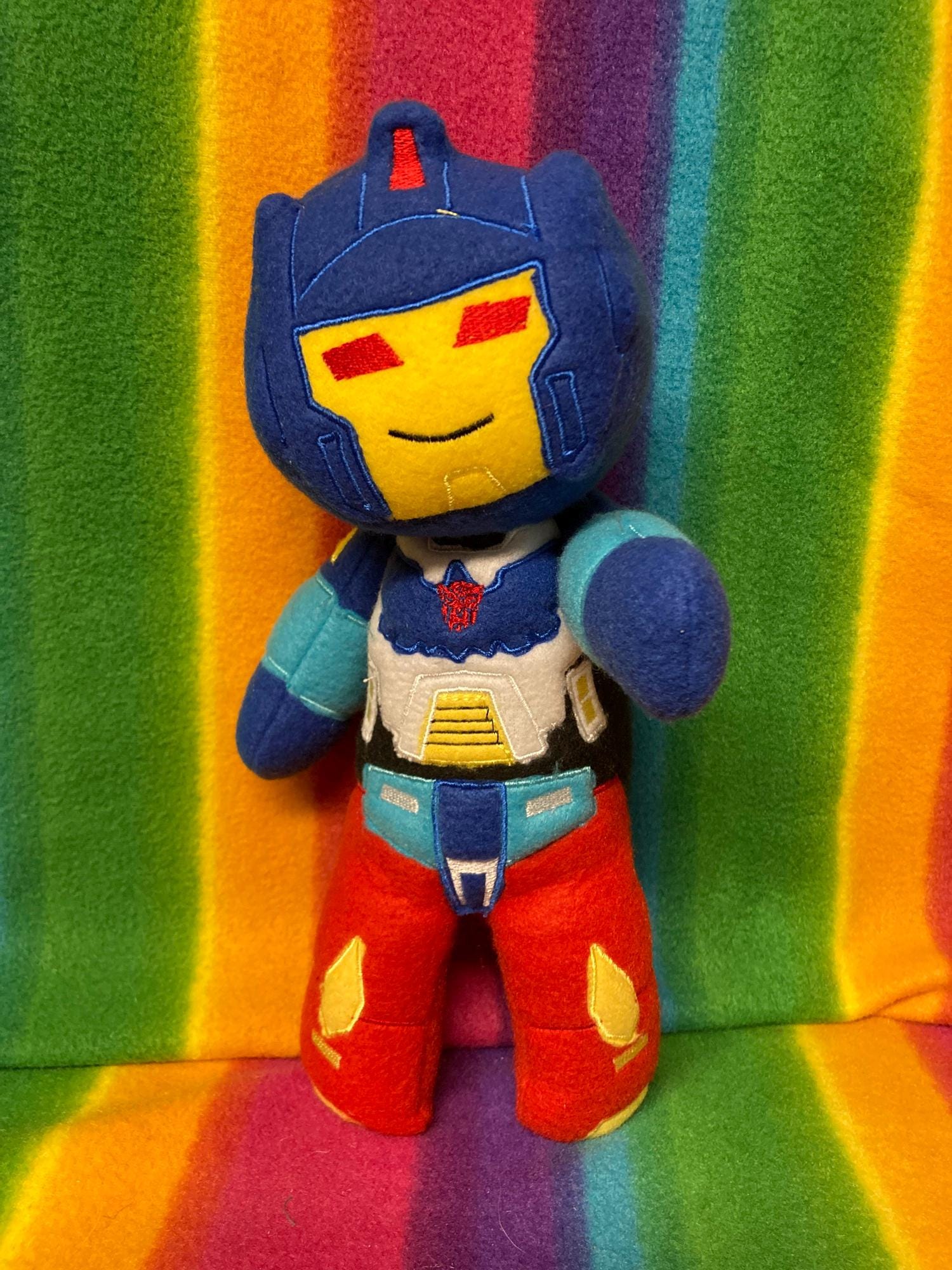 TF G1 Lost Light MTMTE Plush Plushie BittyBot Thunderclash Toy from Mythfits