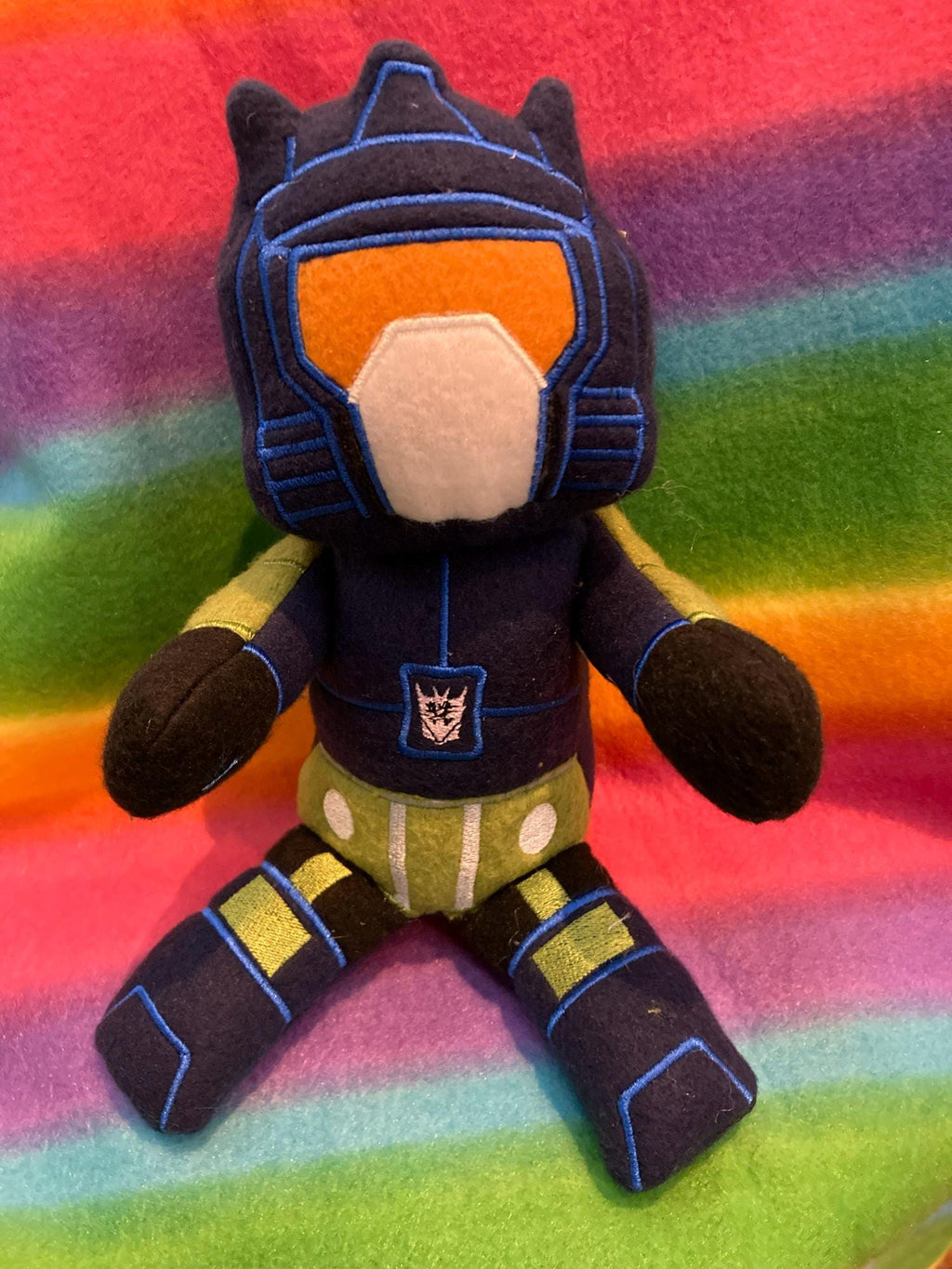 TF G1 Swindle and Combaticon Plush Toy: BittyBot Stuffed Doll (9"/15")