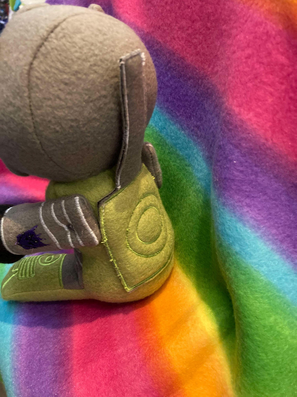 TF G1 Swindle and Combaticon Plush Toy: BittyBot Stuffed Doll (9"/15")