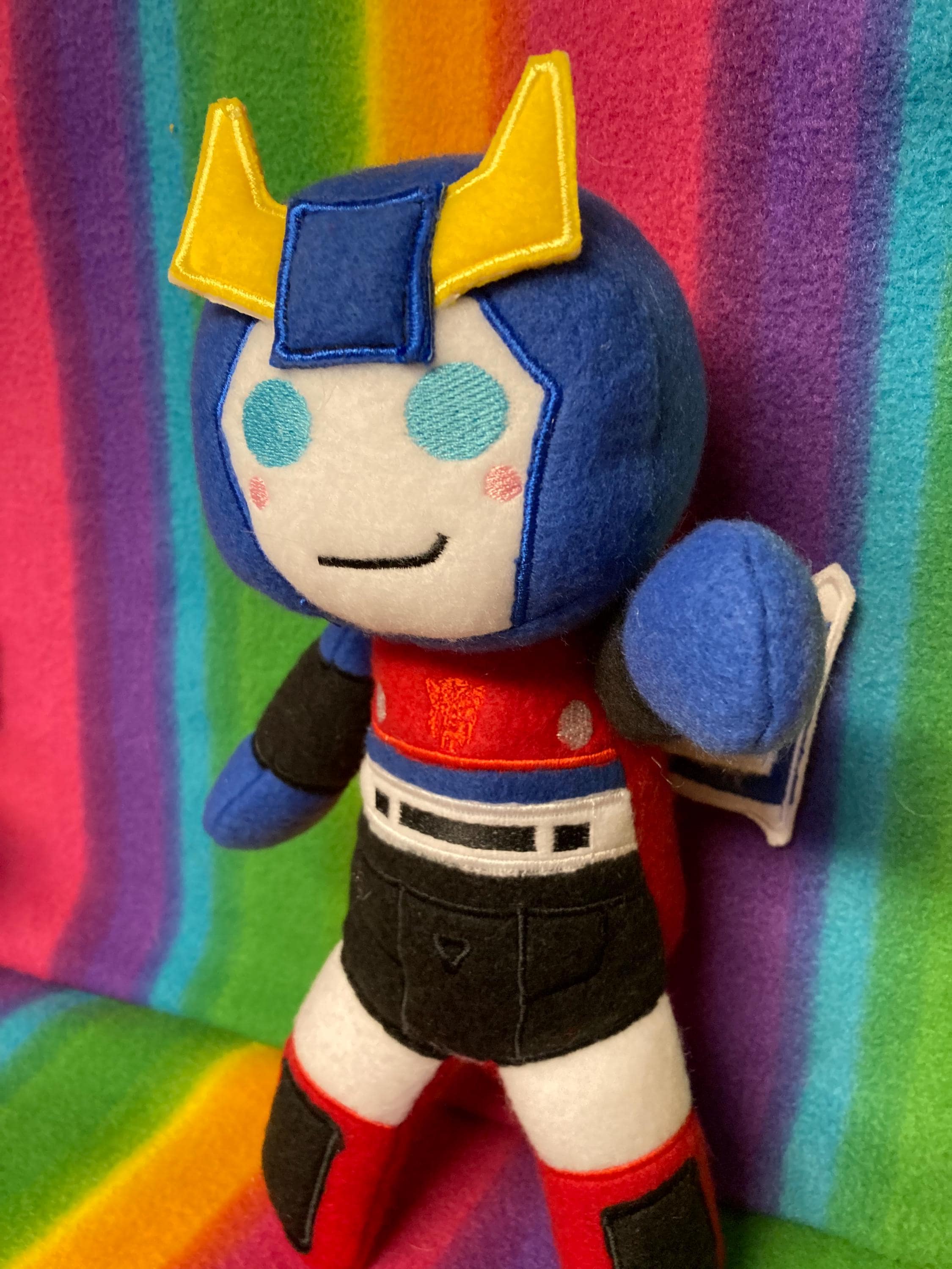 Prowl Bluestreak Smokescreen TF G1 Lost Light MTMTE Plush Plushie BittyBot Toy from Mythfits