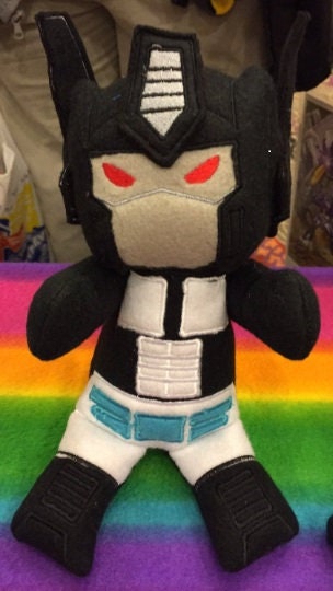 BittyBot Optimus Prime Nemesis Prime Toxitron TF Plush Plushie Soft Toy Stuffed Animal Doll
