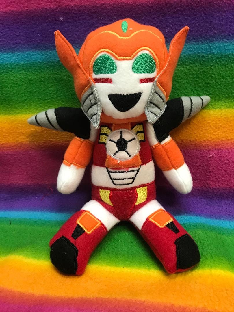 Brave Police J-Decker Deckard/Deckerd Gunmax Duke Drillboy Robot Plush Plushies Stuffed Animal Toy