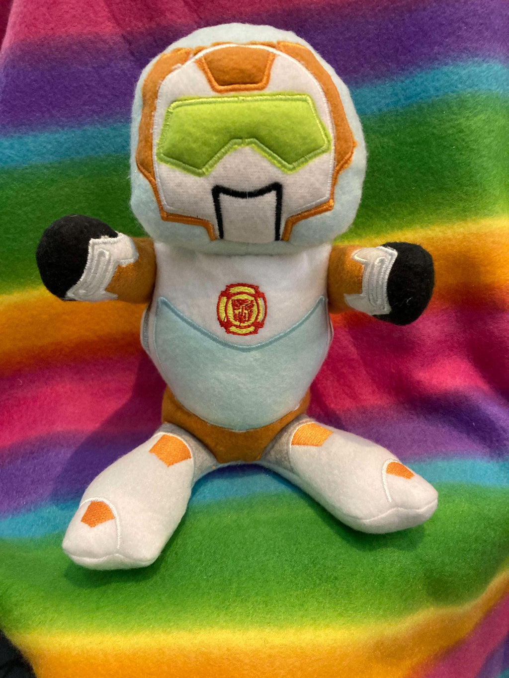 TF BittyBots Rescue Bots Heatwave Chase Blades Boulder Plush Plushie Doll Stuffed Animal Toy