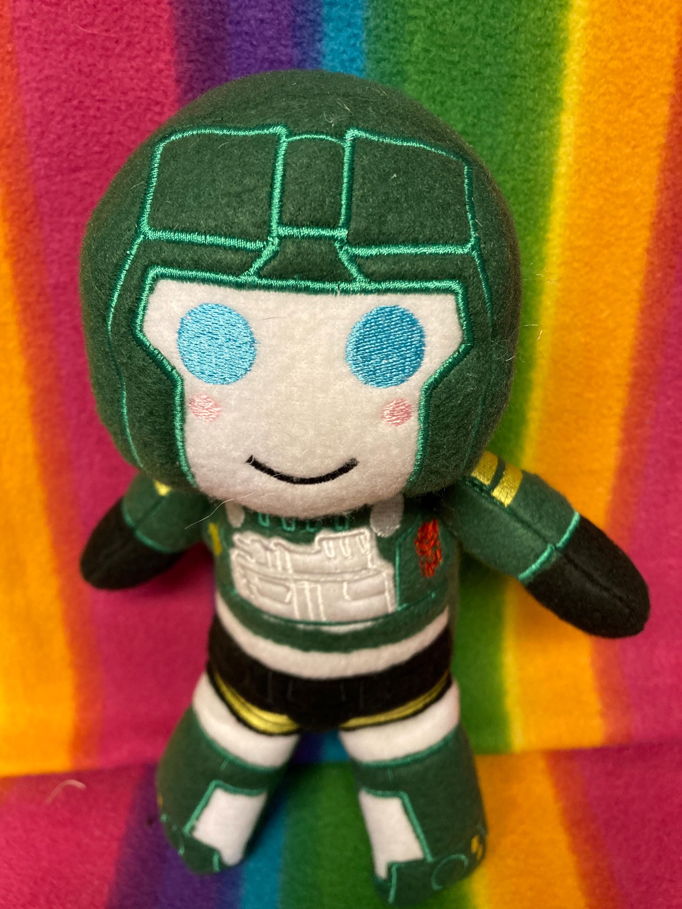 TF G1 Lost Light MTMTE Hound from Plush Plushie Doll Soft Toy BittyBot Mythfit