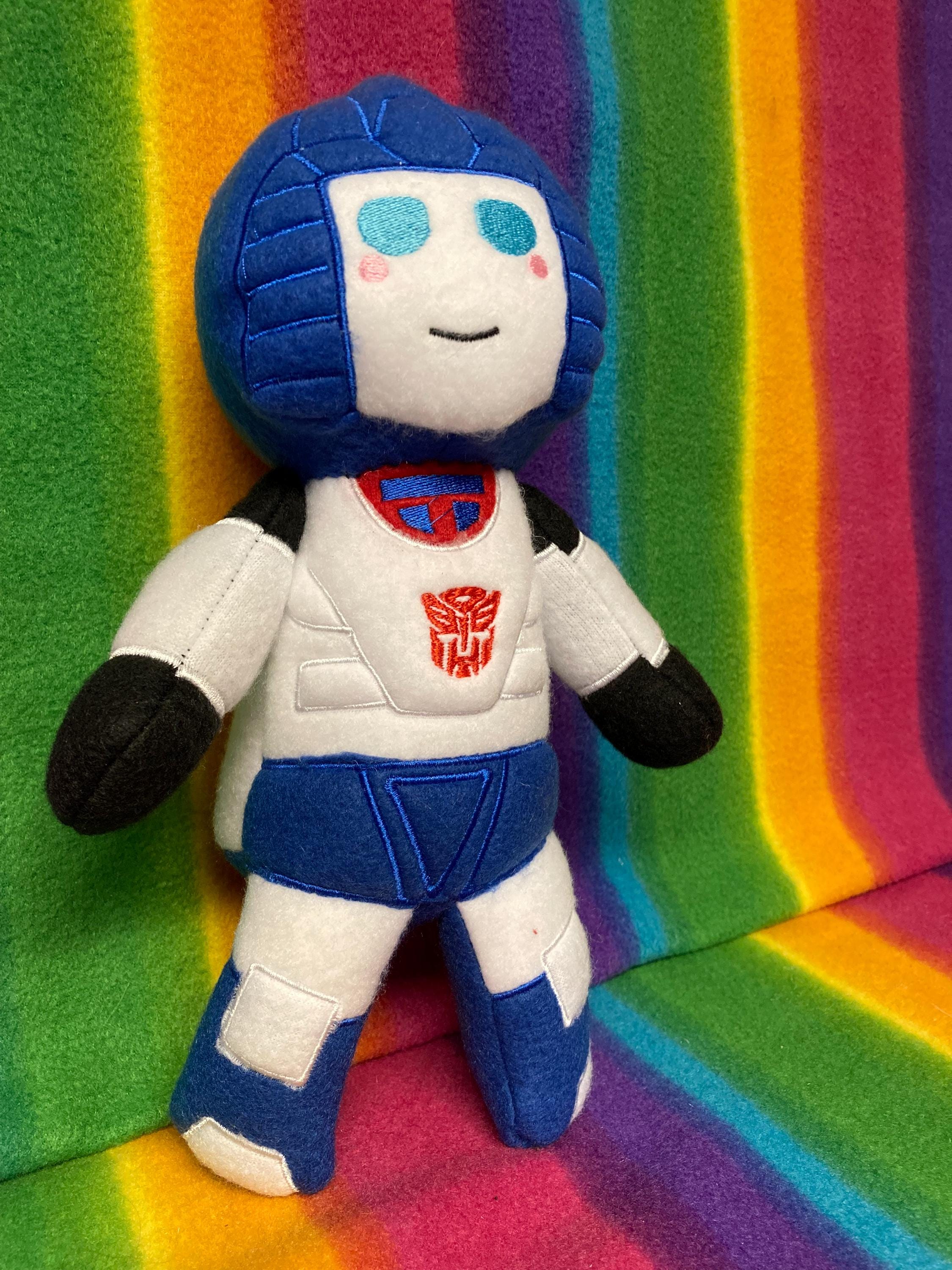 TF G1 Mirage Plush Plushie Stuffed Animal Doll Toy BittyBot Mythfit Creations