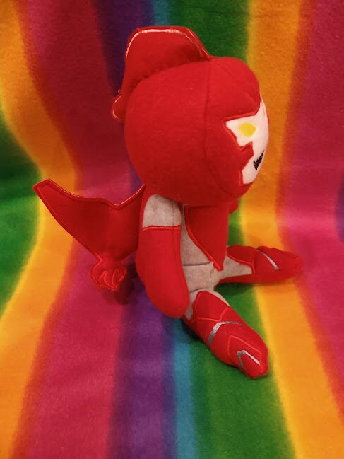 TF BW Series 3 Ravage Terrorsaur BittyBot Plush Plushie Soft Toy Doll Stuffed Animal