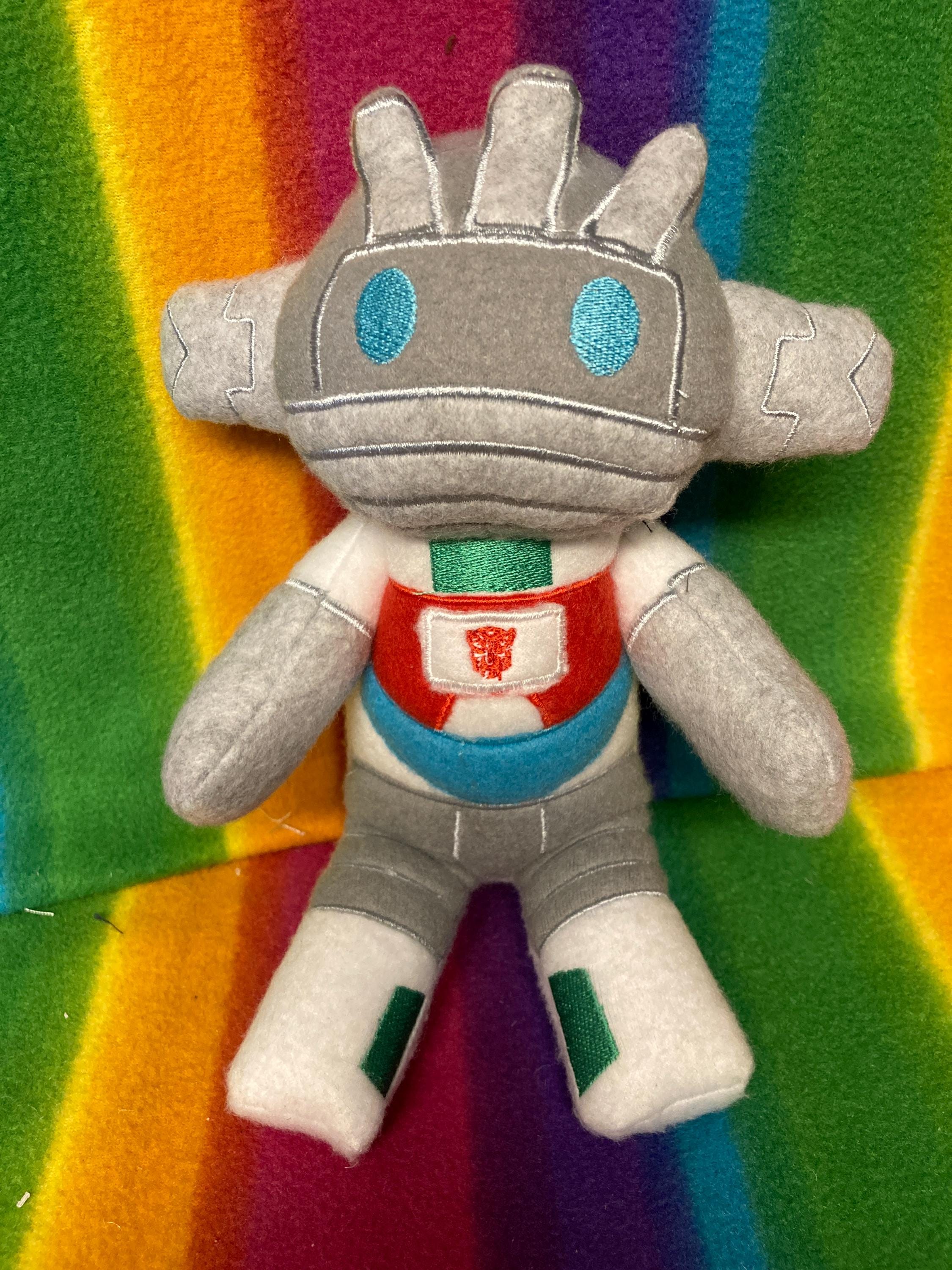 TF G1 Plush Plushies BittyBot Wheeljack Toy Stuffed Animal Figure Doll from Mythfits