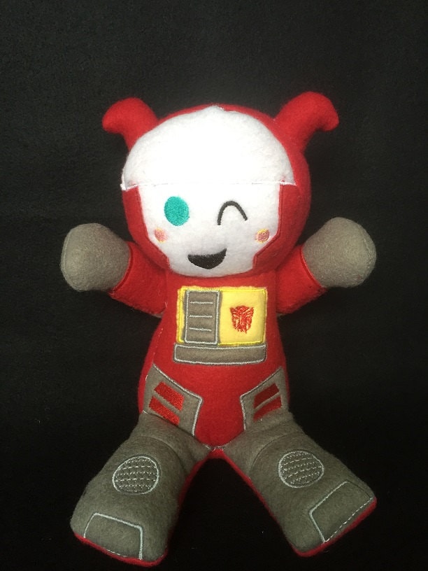 TF G1 Plush Plushie BittyBot Blaster Toy from Mythfits