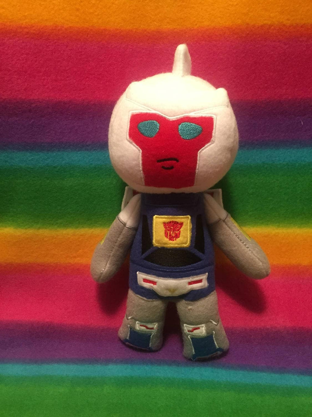 TF G1 Plush Plushie BittyBot Tracks Toy from Mythfits