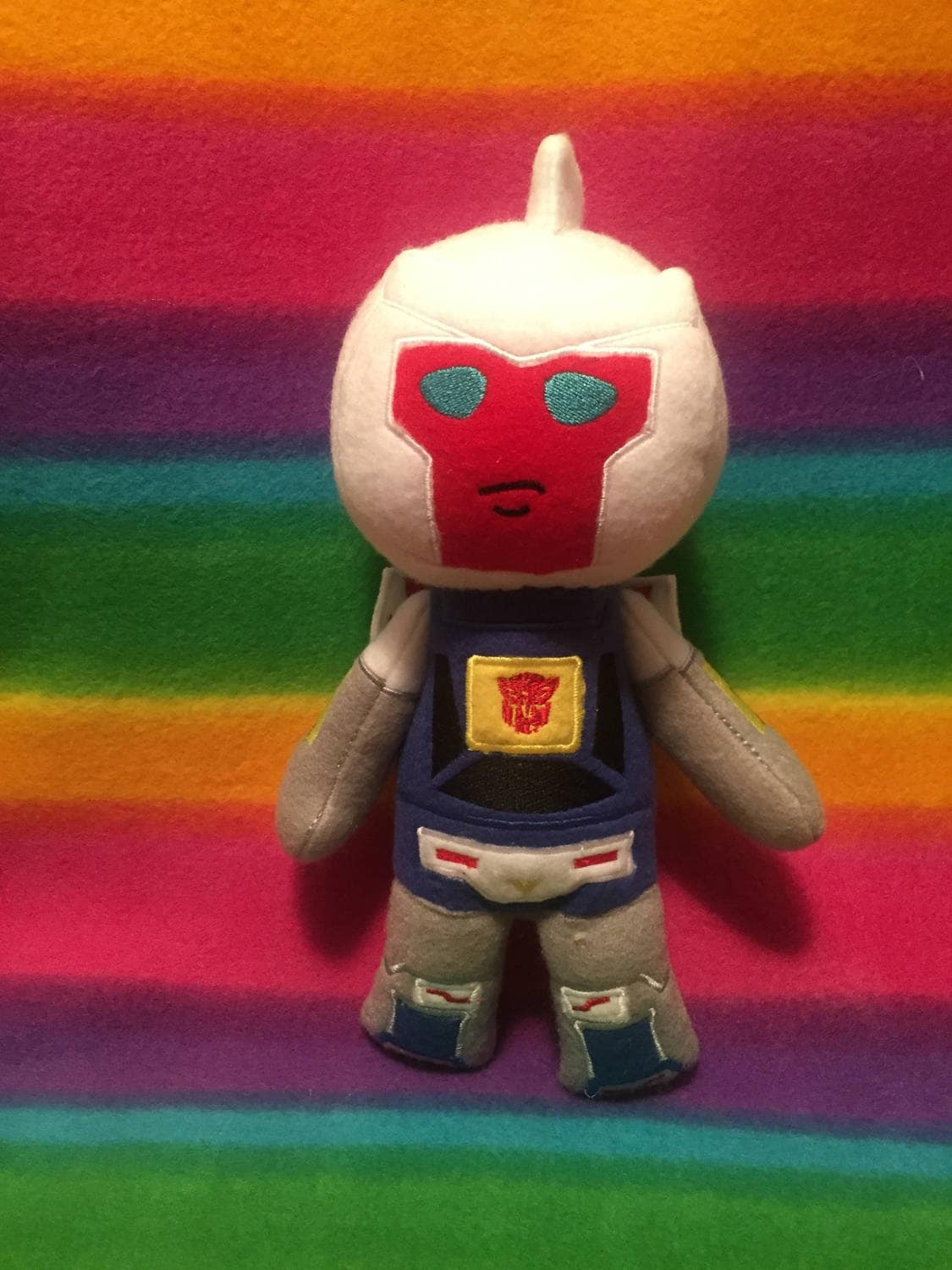 TF G1 Plush Plushie BittyBot Tracks Toy from Mythfits
