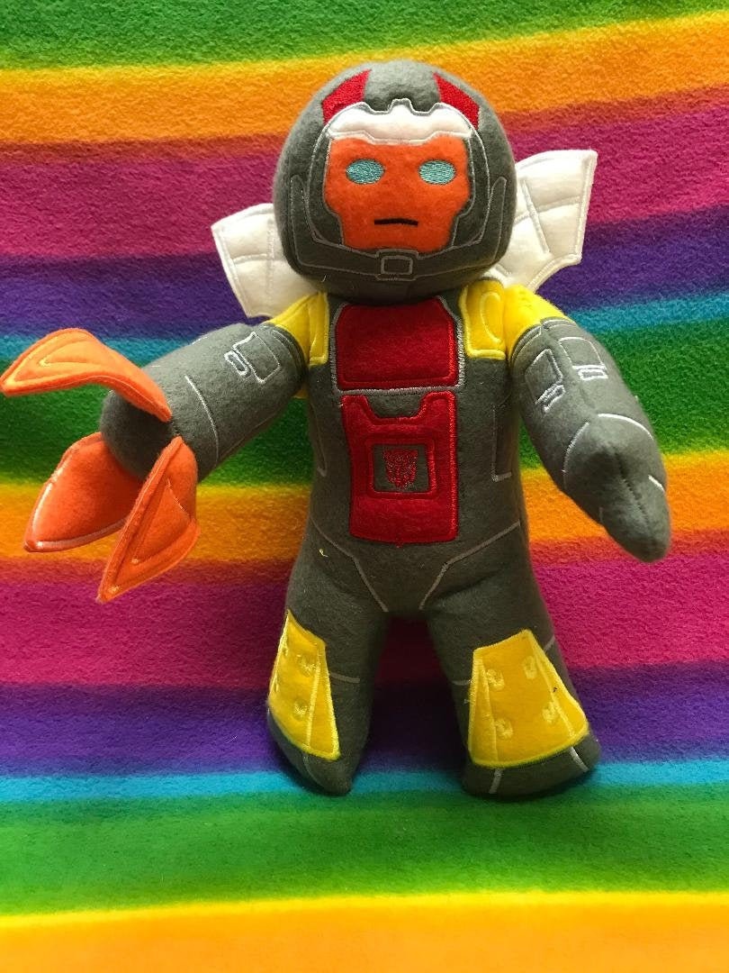 TF Bittybot Omega Supreme Plushies Plush Stuffed Animal Doll Toy