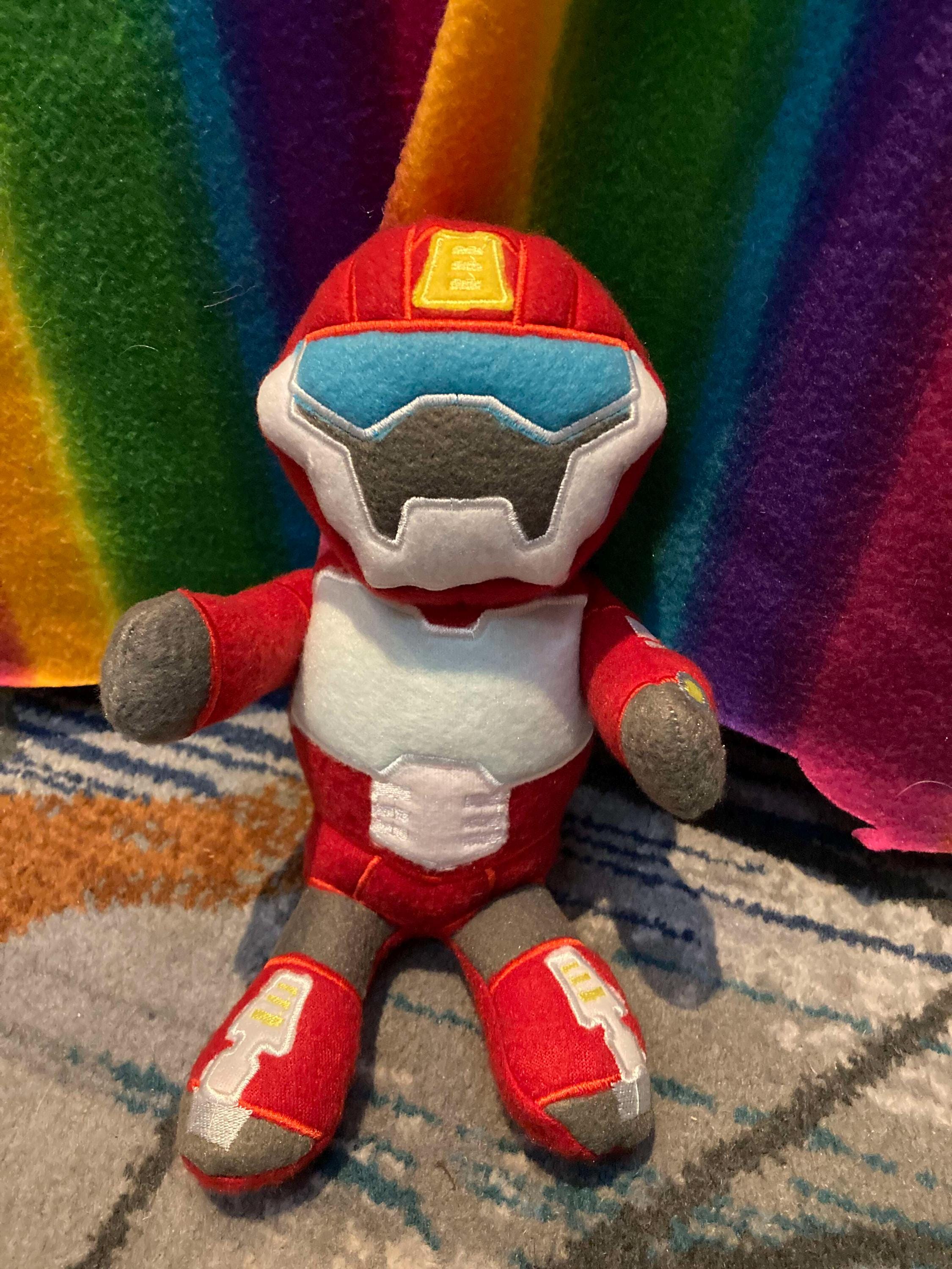 TF BittyBots Rescue Bots Heatwave Chase Blades Boulder Plush Plushie Doll Stuffed Animal Toy