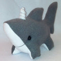Unicorn Shark Plush Plushie Toy Sharkicorn
