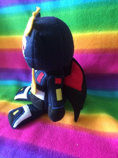 TF Victory Deathsaurus and Star Saber Plush – BittyBot Stuffed Doll (9"/15")