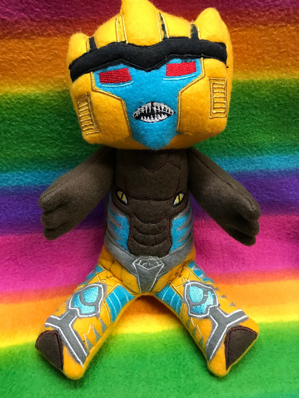 TF BW Series 1 Primal Megs Cheetor Dinobot Rattrap Rhinox BittyBot Plush Plushie Soft Toy Doll Stuffed Animal