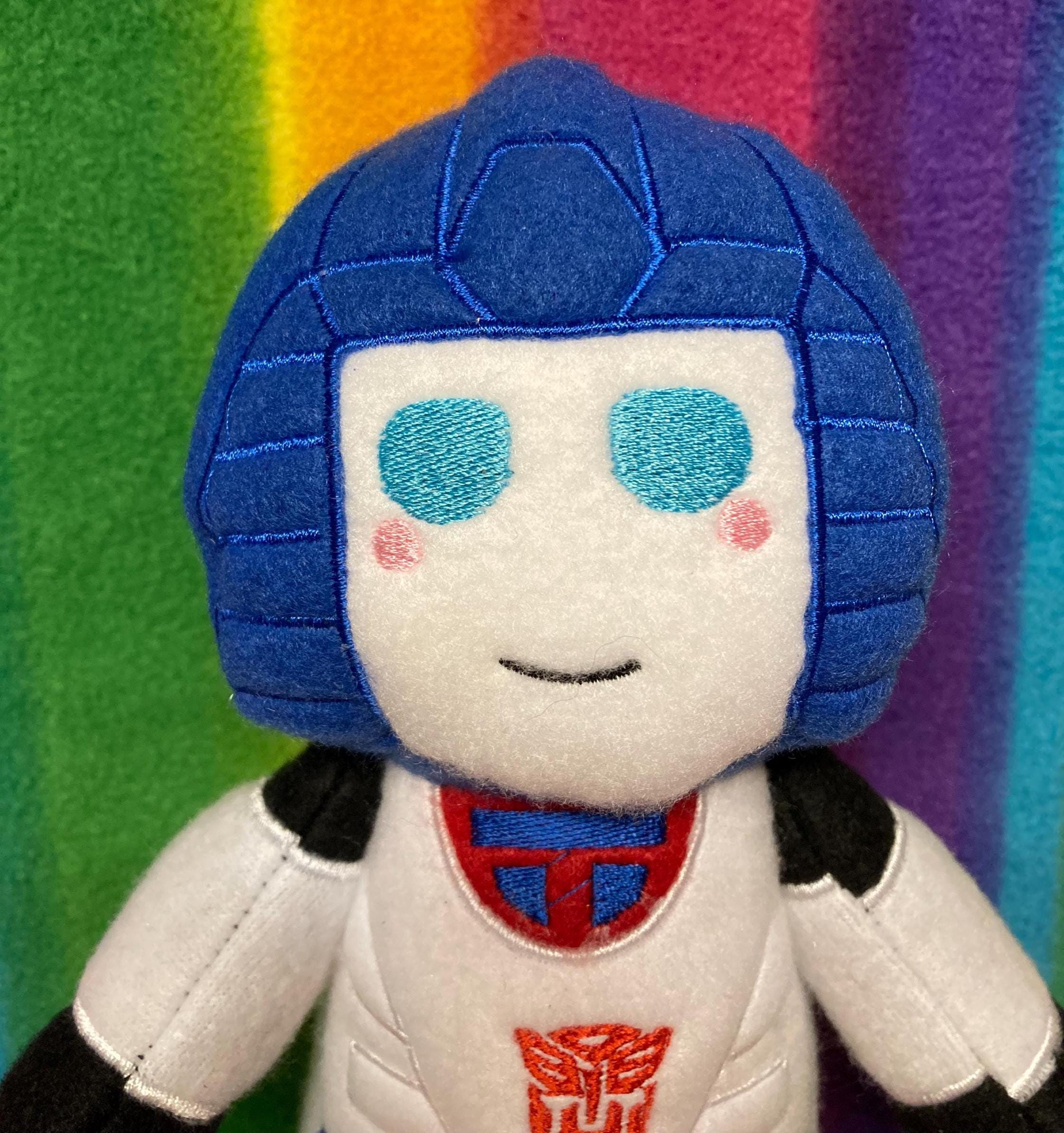 TF G1 Mirage Plush Plushie Stuffed Animal Doll Toy BittyBot Mythfit Creations
