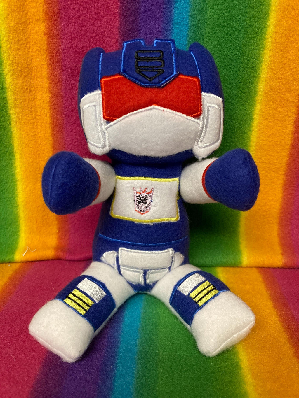 TF G1 Soundwave and Cassette Army of Plushies: BittyBot Stuffed Doll (9"/15")