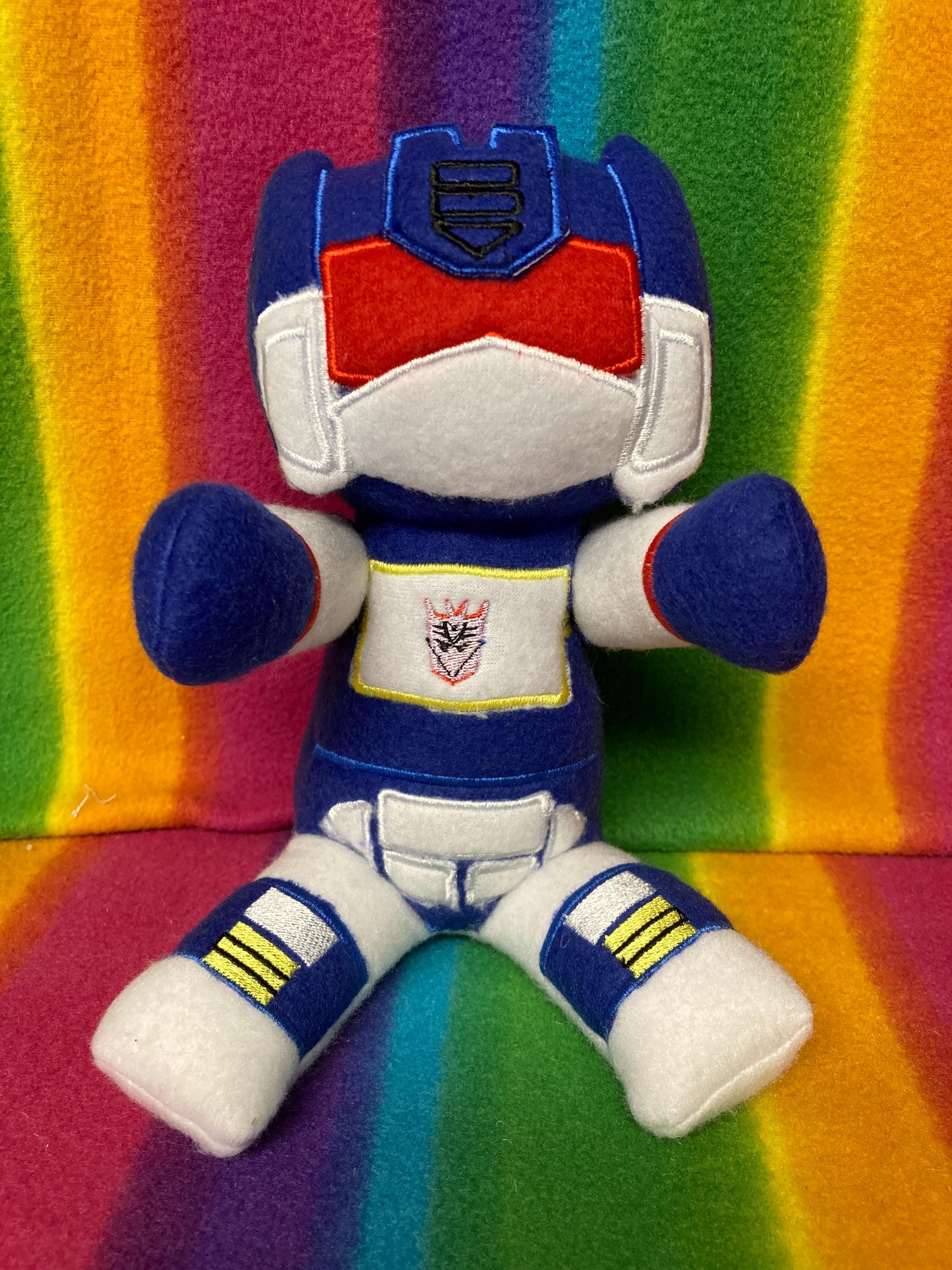 TF G1 Soundwave and Cassette Army of Plushies: BittyBot Stuffed Doll (9"/15")