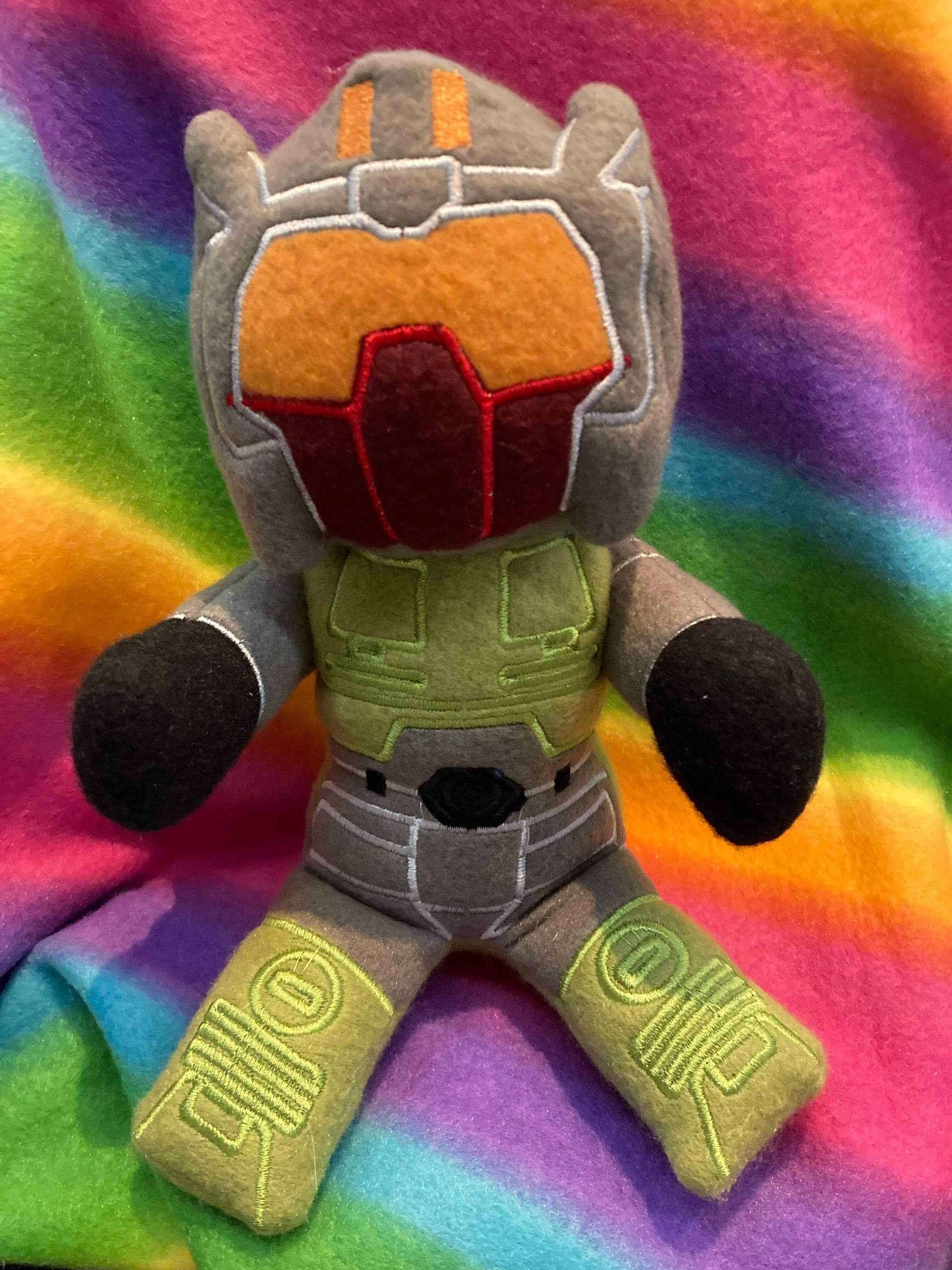 TF G1 Swindle and Combaticon Plush Toy: BittyBot Stuffed Doll (9"/15")