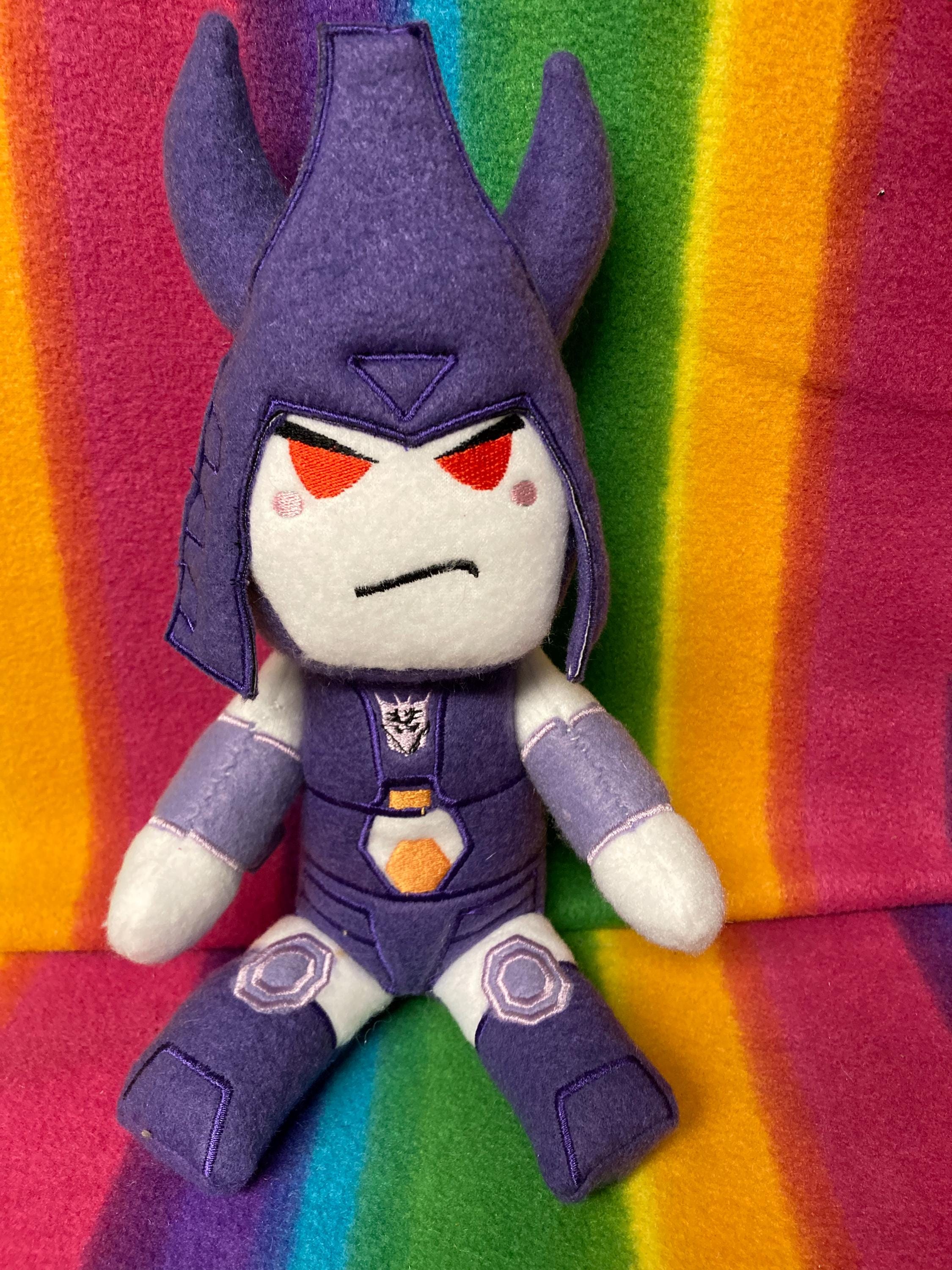 TF Cyclonus G1 or Lost Light MTMTE Plush Plushie BittyBot Stuffed Animal Doll Toy from Mythfits