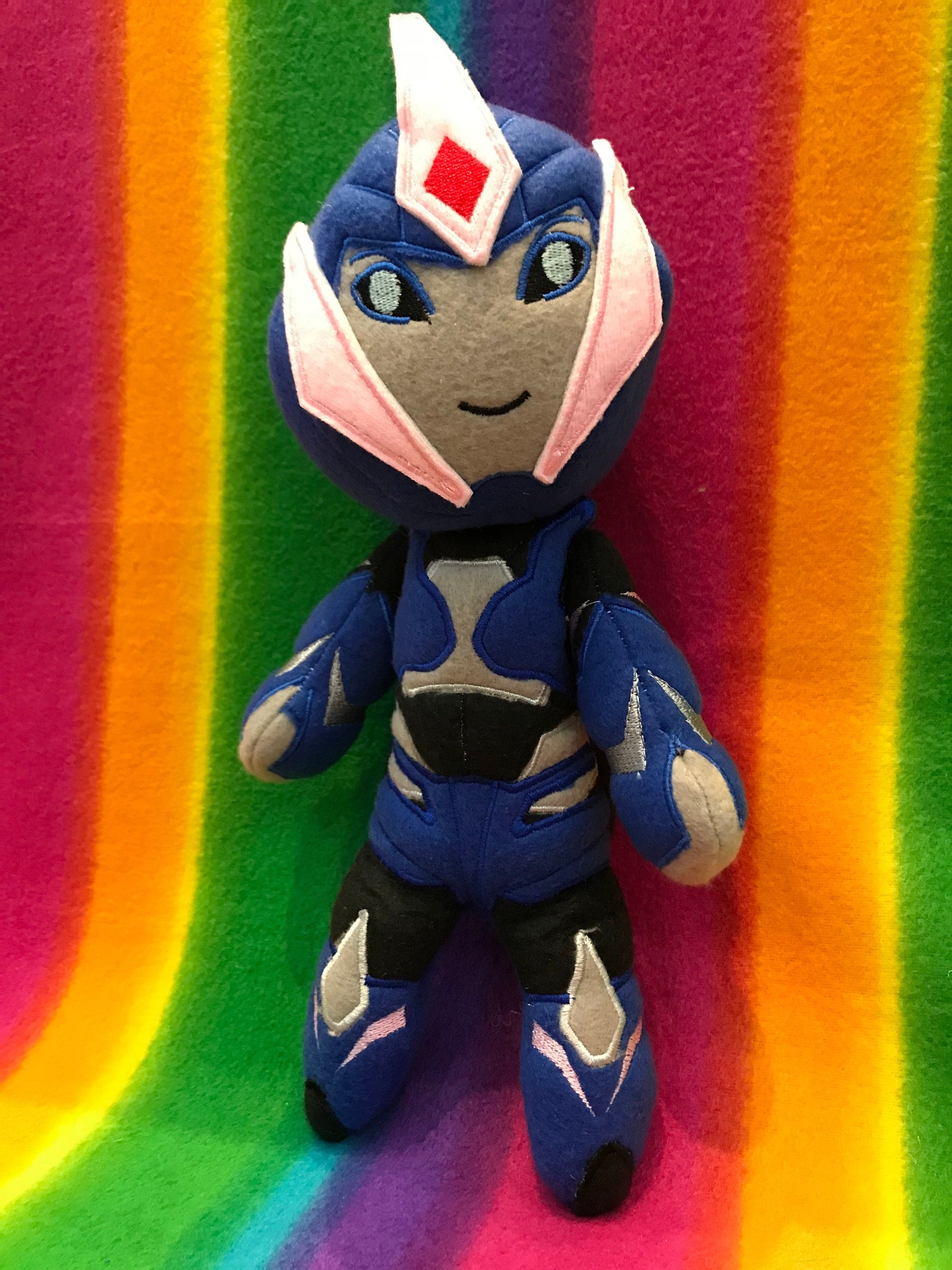 TFP TF:Prime Arcee and More Plush BittyBot Stuffed Doll (9"/15")