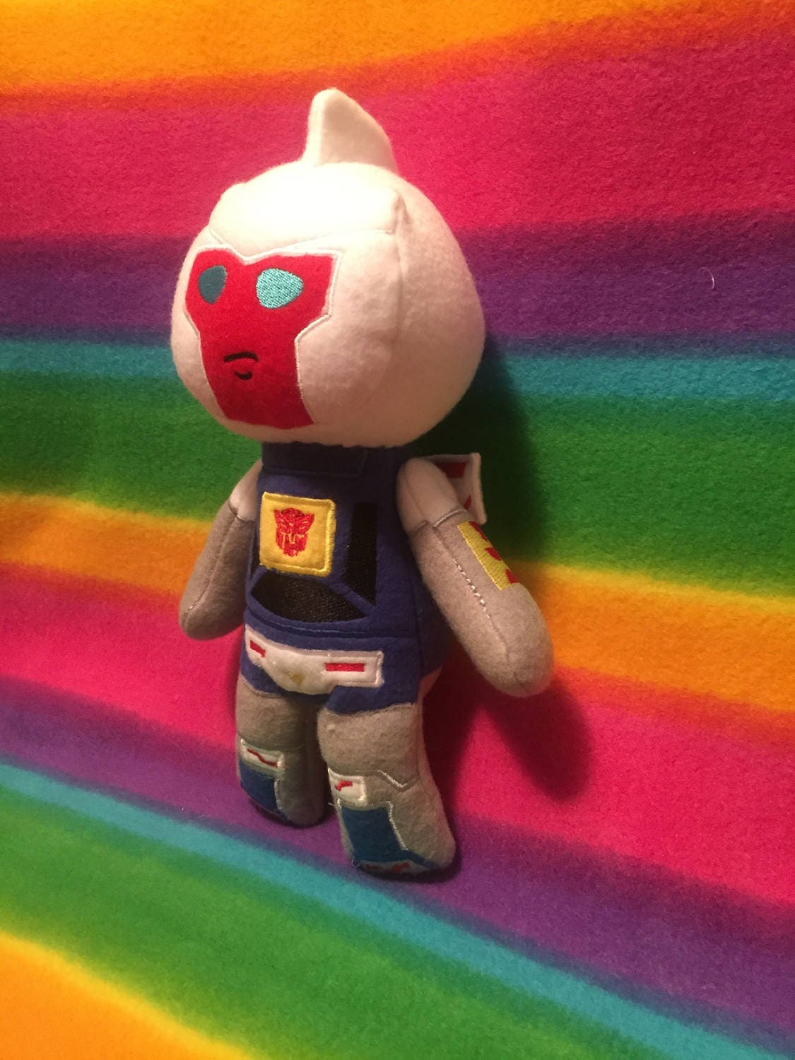 TF G1 Plush Plushie BittyBot Tracks Toy from Mythfits