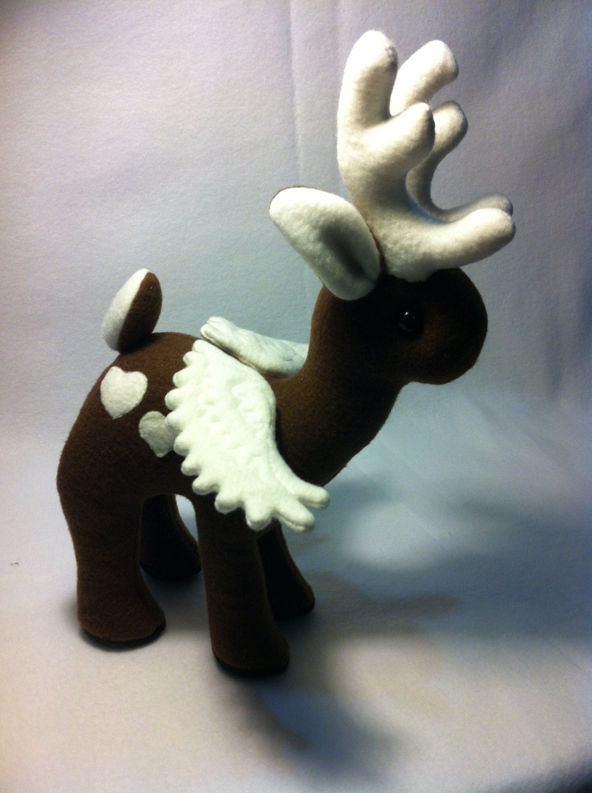 United Kingdom Heraldic Mythical Monsters Enfield Kelpie Peryton Fleece Figure Doll Soft Toy
