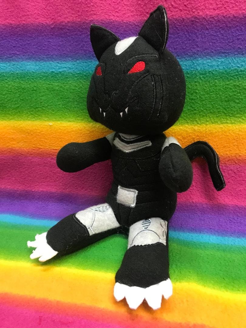TF BW Series 3 Ravage Terrorsaur BittyBot Plush Plushie Soft Toy Doll Stuffed Animal