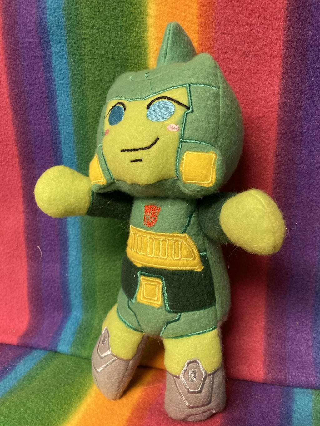 TF G1 Wrecker Plush Plushie BittyBot Springer Toy from Mythfits