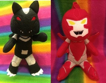 TF BW Series 3 Ravage Terrorsaur BittyBot Plush Plushie Soft Toy Doll Stuffed Animal
