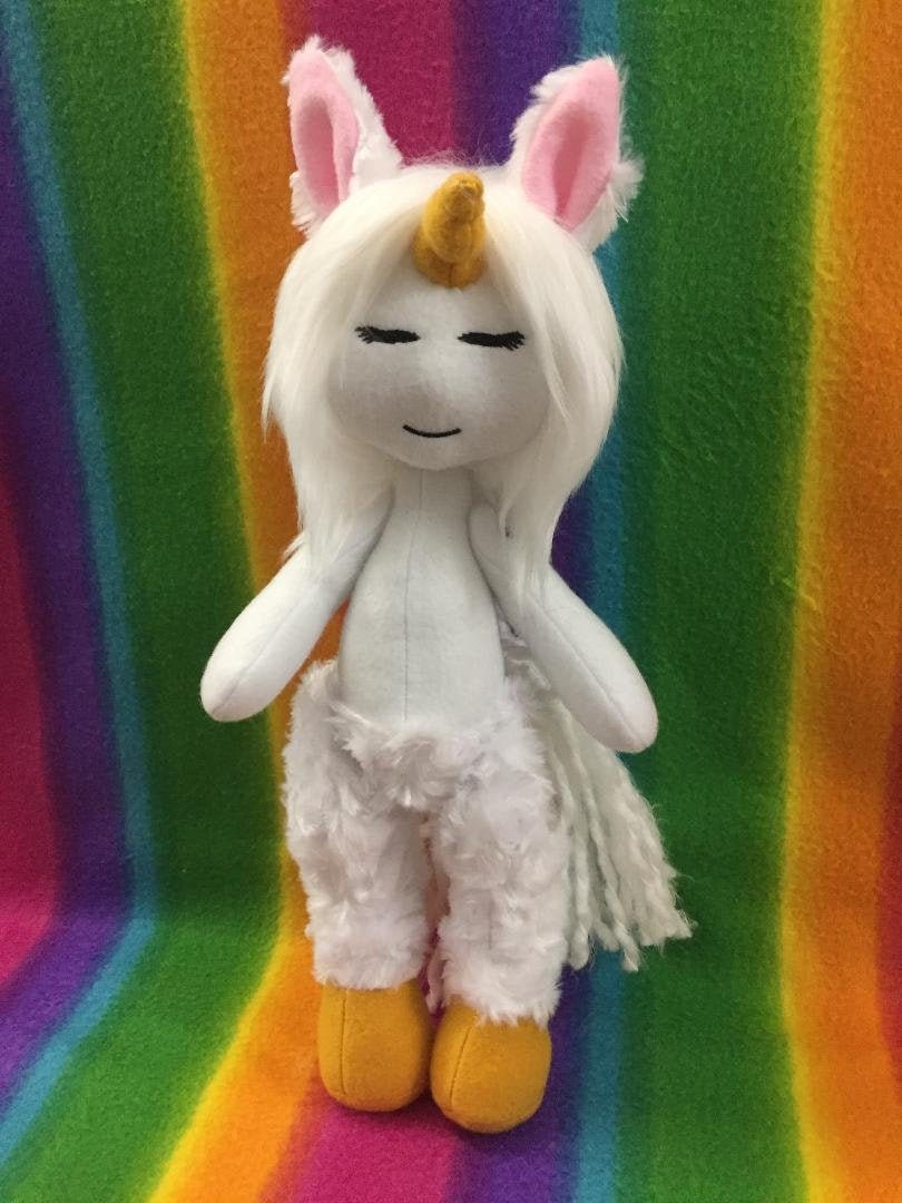 Unicorn Girl Plush Plushie Doll Toy