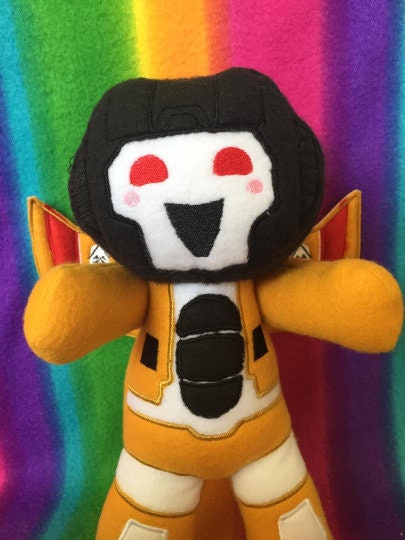 TF  BittyBot Starscream Thundercracker Skywarp Slipstream Sunstorm Seeker Plush Plushie Doll Stuffed Animal Toy