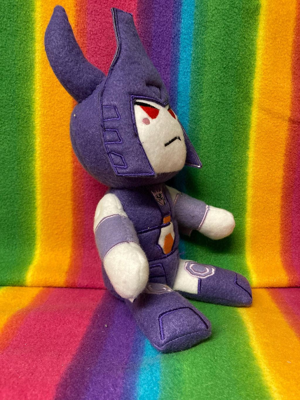 TF Cyclonus G1 or Lost Light MTMTE Plush Plushie BittyBot Stuffed Animal Doll Toy from Mythfits