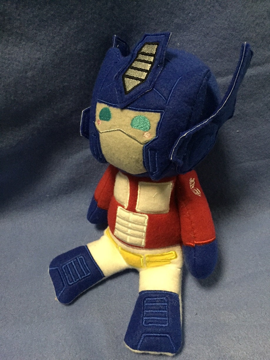 BittyBot Optimus Prime Nemesis Prime Toxitron TF Plush Plushie Soft Toy Stuffed Animal Doll