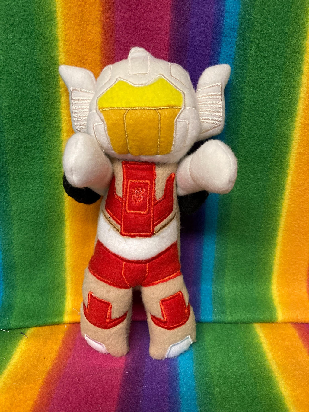 TF Lost Light MTMTE Chromedome and Rewind Plush: BittyBot Stuffed Toy (9"/15")