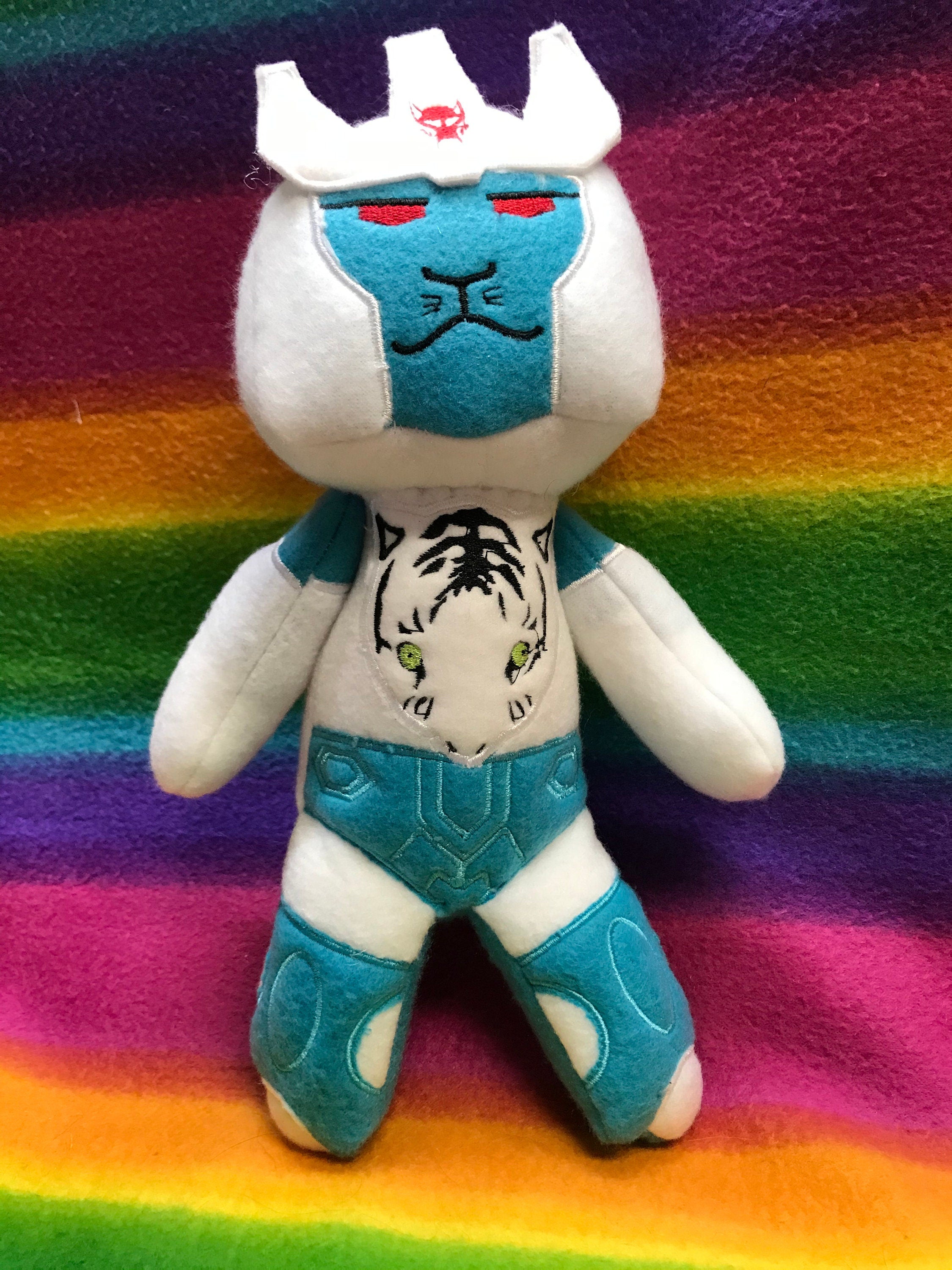 TF BW Series 2 Silverbolt Blackarachnia Tigatron Airrazor Waspinator Inferno BittyBot Plush Plushie Soft Toy Doll Stuffed Animal