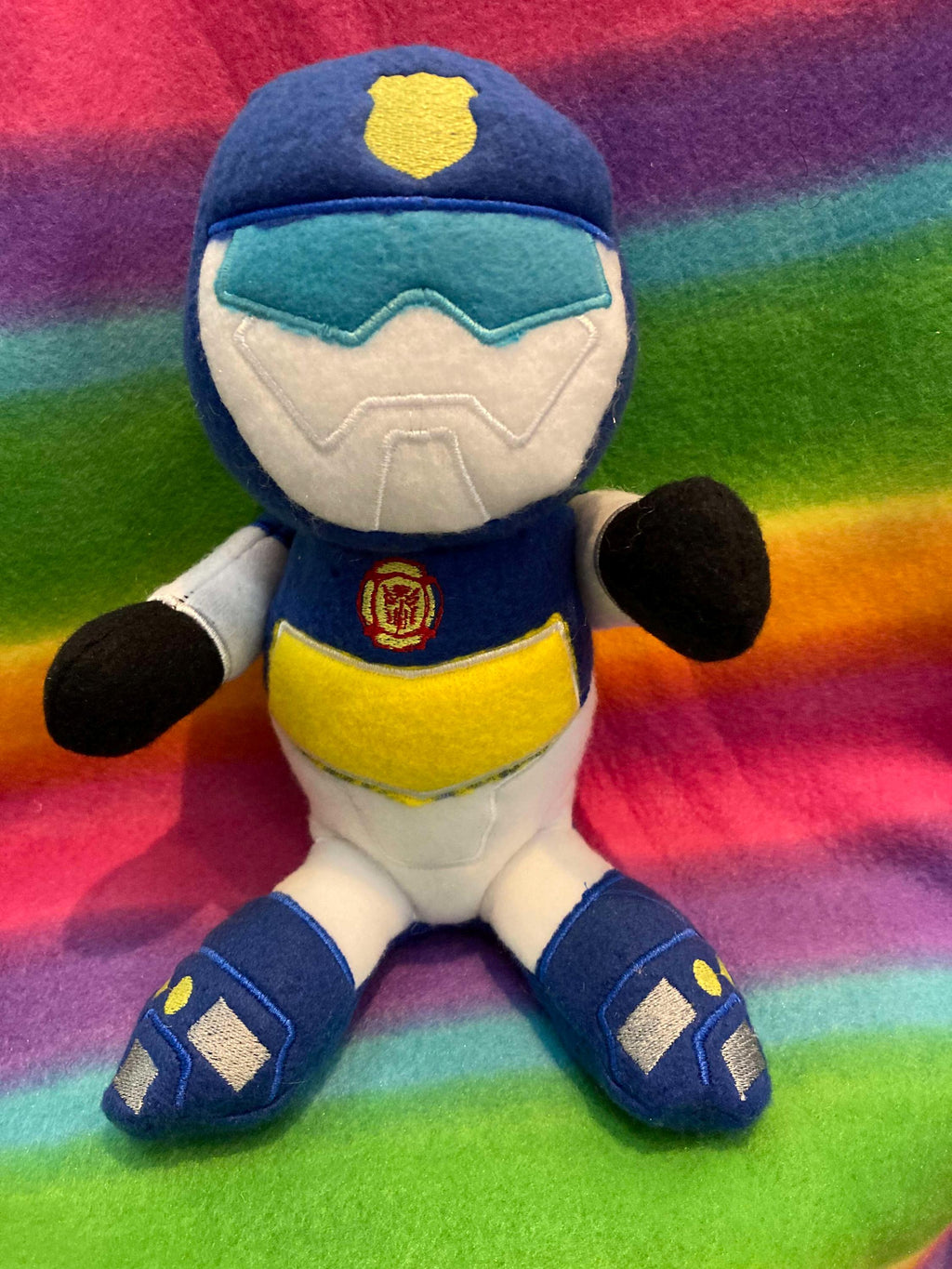 TF BittyBots Rescue Bots Heatwave Chase Blades Boulder Plush Plushie Doll Stuffed Animal Toy