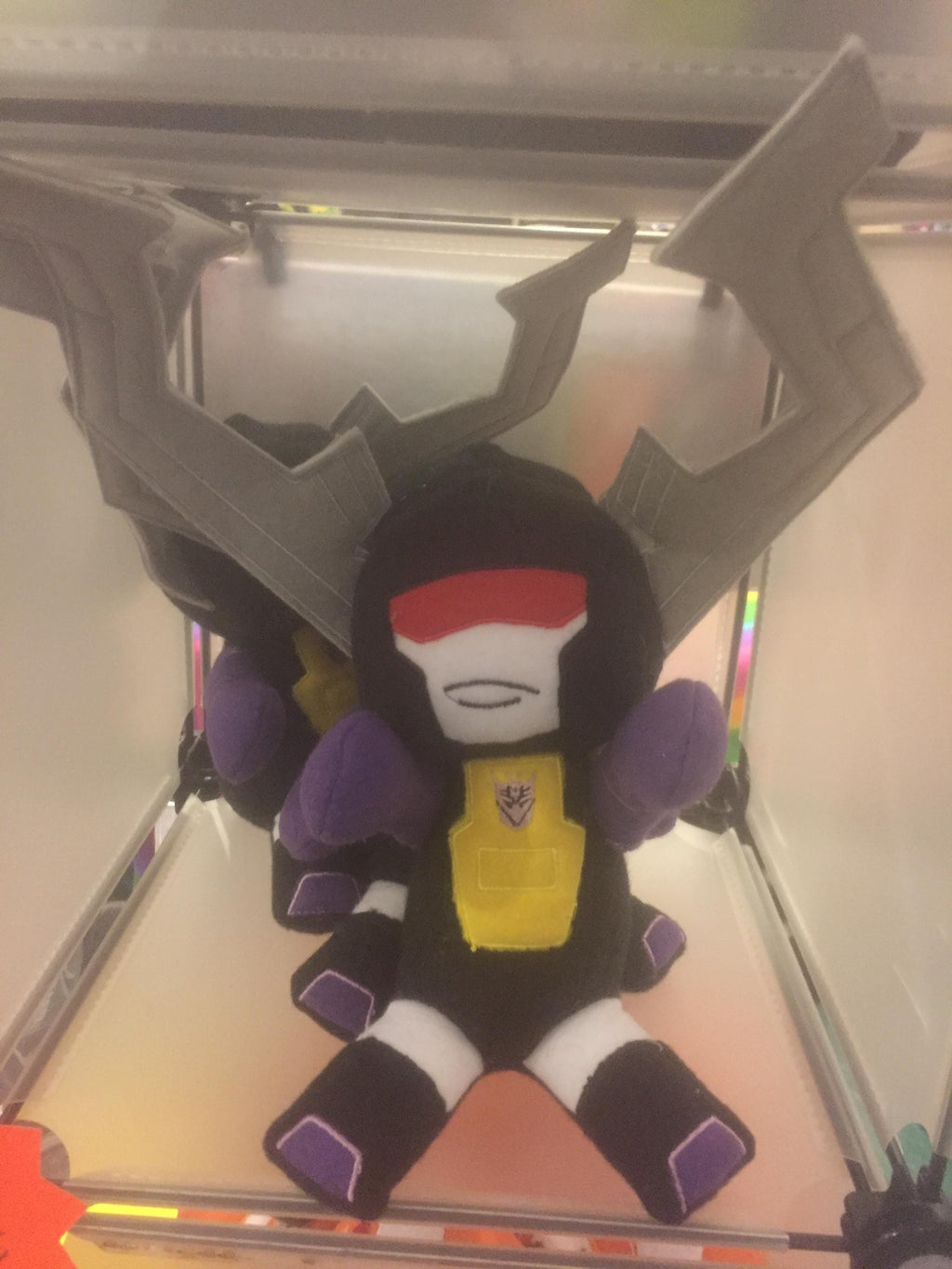 TF Insecticons Bombshell Shrapnel Kickback Plush Plushies BittyBot Toy Doll Figure Stuffed Animal from Mythfits